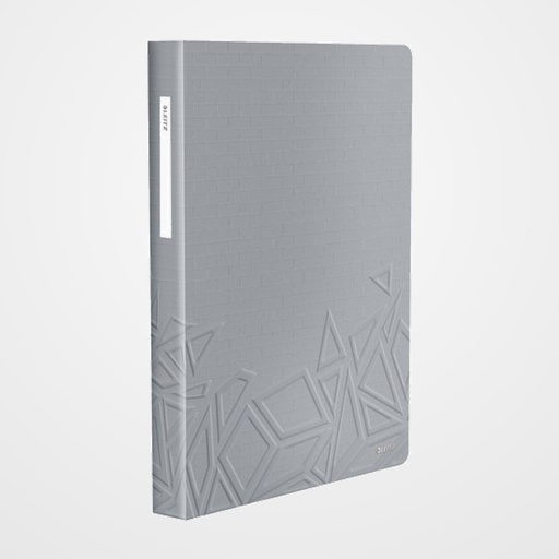 CARPETA FUNDAS (TARIFARIO) LEITZ URBAN CHIC PP A4 80 F. GRIS
