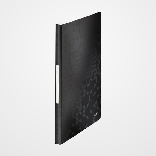 CARPETA FUNDAS (TARIFARIO) LEITZ WOW PP FLEXIBLE A4 40 F. NEGRO