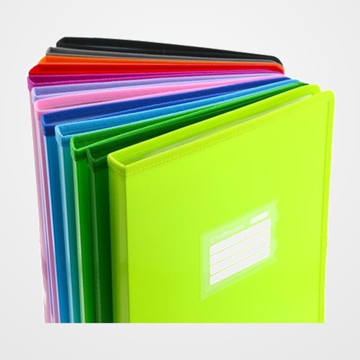 CARPETA FUNDAS (TARIFARIO) COLORLINE PP A4 20 FUNDAS SURTIDO