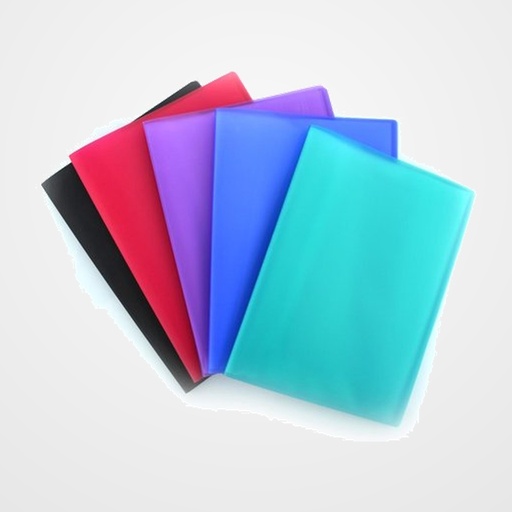 CARPETA FUNDAS (TARIFARIO) OFFICE BOX PP FLEXIBLE A4 10 F. SUPRA AZUL