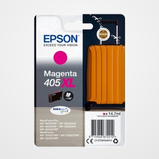 CARTUCHO INKJET EPSON T05H140 Nº405XL WF-7830DTWF/7835DTWF/7840DTWF/3820DWF/3825DWF/4820DWF/4825DWF/4830DTWF MAGENTA 14,7 ml
