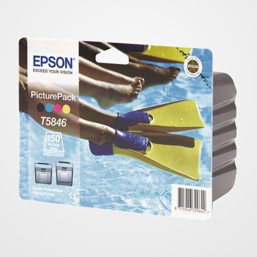 CARTUCHO INKJET EPSON T584640 PICTUREMATE 240/260/280 PICTUREPACK: +150 HOJAS