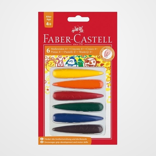 CERAS FABER FORMA DE DEDO BLISTER de 6