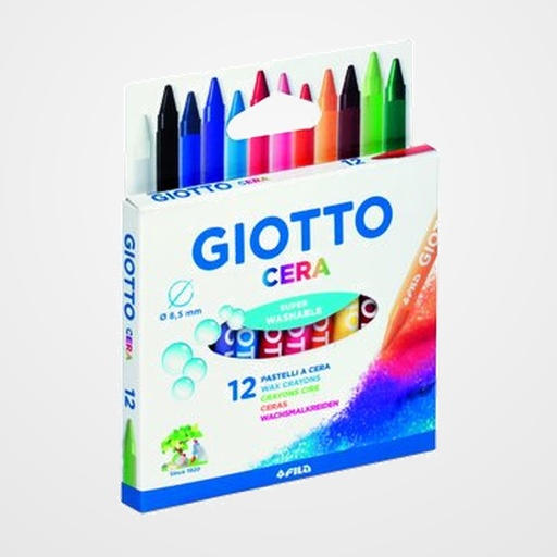CERAS GIOTTO ESTUCHE DE 12