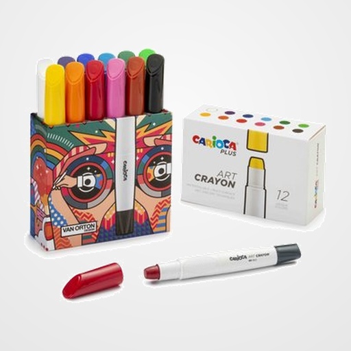 CERAS PASTEL CARIOCA PLUS CAJA de 12