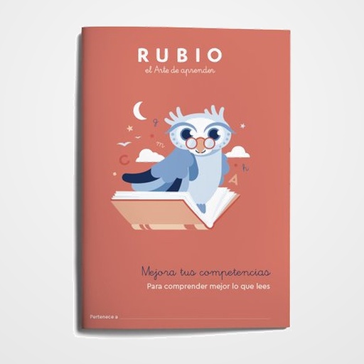 CUADERNO RUBIO A4 MEJORA TUS COMPETENCIAS PARA COMPRENDER MEJOR LO QUE LEES (9-10 años)