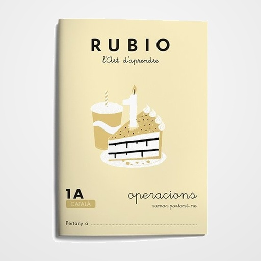 CUADERNO RUBIO (CATALAN) A5 OPERACIONS Nº 1A (5-6 anys)