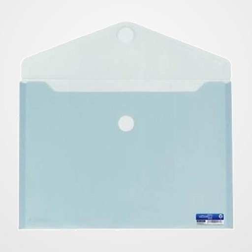 DOSIER SOBRE OFFICE BOX PP VELCRO A4+ CRISTAL