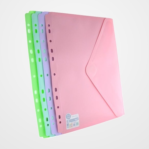 DOSIER SOBRE OFFICE BOX PP V-LOCK A4+ BLUSH MULTITALADRO SURTIDO (4 col.)