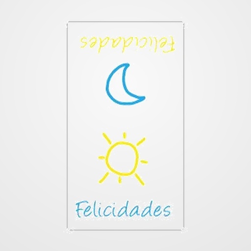 ETIQUETAS REGALO ADH. ROLLO  300 uds. 50x89 CIERRABOLSAS  FELICIDADES  SOL/LUNA