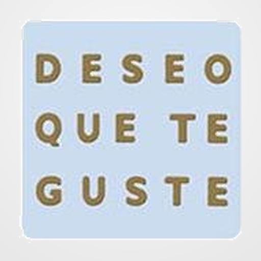 ETIQUETAS REGALO ADH. ROLLO  500 uds.  DESEO QUE TE GUSTE