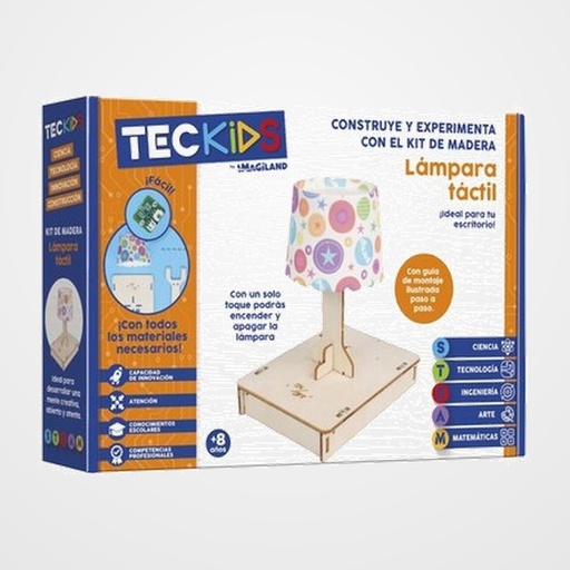 JUEGO TECKIDS IMAGILAND KIT MADERA LAMPARA TACTIL