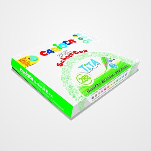 LAPICES de COLORES CARIOCA TITA HEXAGONAL CLASSBOX CAJA 288