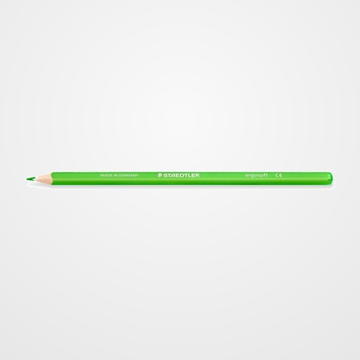 LAPICES de COLORES STAEDTLER 157 ERGOSOFT unicolor VERDE AMARILLO