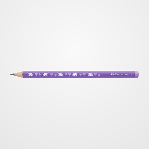 LAPIZ de GRAFITO FABER-CASTELL JUMBO HB UNICORNIOS VIOLETA
