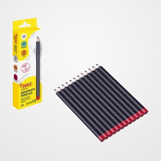 LAPIZ de GRAFITO JOVI TRIGRAPH MAXI - B