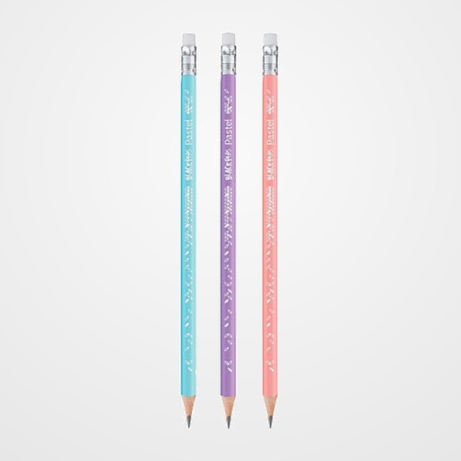 LAPIZ de GRAFITO MAPED BLACK´PEPS PASTEL con GOMA - HB