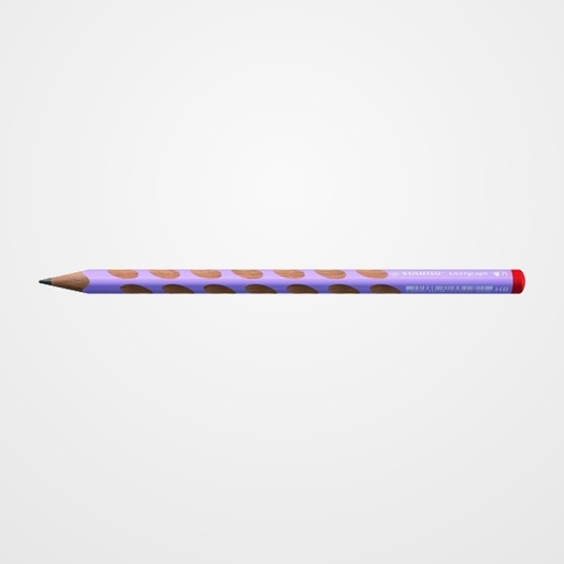 LAPIZ de GRAFITO STABILO EASY GRAPH PASTEL para DIESTROS LILA - HB