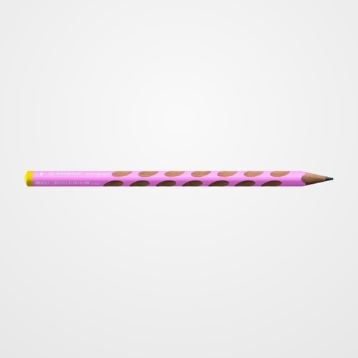 LAPIZ de GRAFITO STABILO EASY GRAPH PASTEL para ZURDOS ROSA - HB