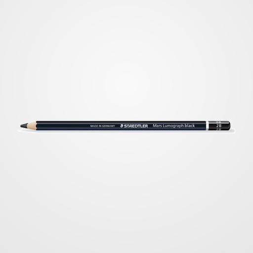 LAPIZ de GRAFITO STAEDTLER 100B LUMOGRAPH BLACK - 2B