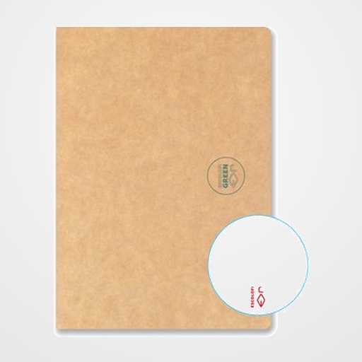 LIBRETA ESCOLOFI A5 50h 80g RECICLADO LISO