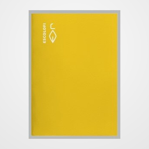 LIBRETA ESCOLOFI 4º 50h CUADRIC.5x5 70g AMARILLO