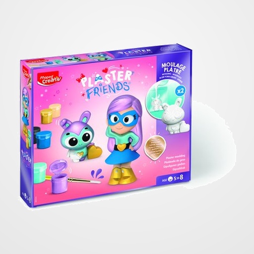 MAPED CREATIVE SET PLASTER FRIENDS SUPER (GIRL THEMATIC)