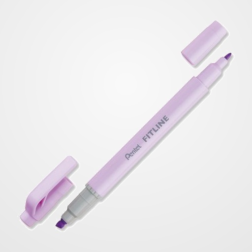 MARCADOR FLUOR PENTEL DOBLE PUNTA VIOLETA PASTEL