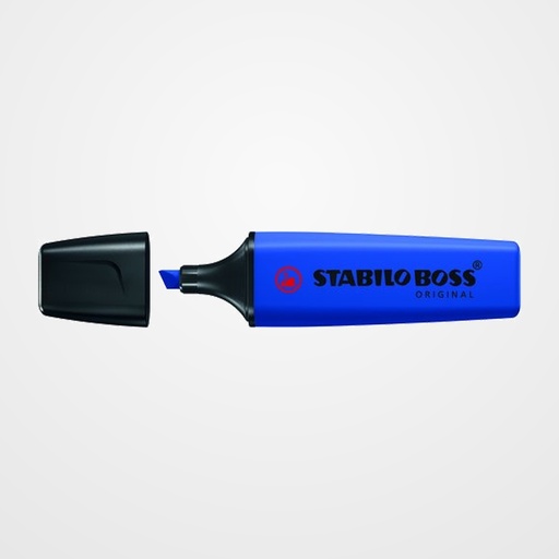 MARCADOR FLUOR STABILO BOSS 70 NATURE COLORS WILDFLOWERS EDITION AZUL MARINO