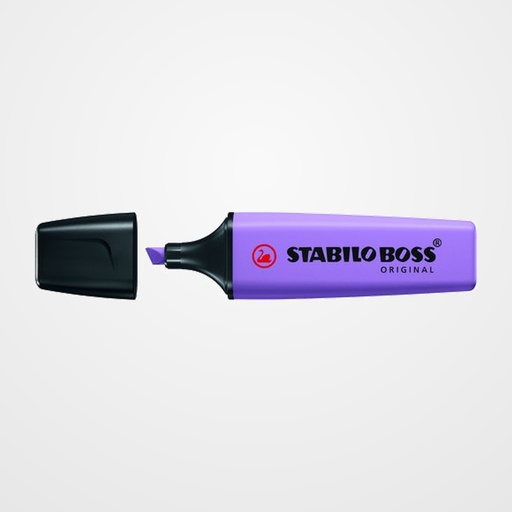 MARCADOR FLUOR STABILO BOSS 70 NATURE COLORS WILDFLOWERS EDITION LILA GRISACEO