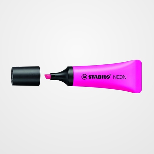 MARCADOR FLUOR STABILO NEON 72  MAGENTA
