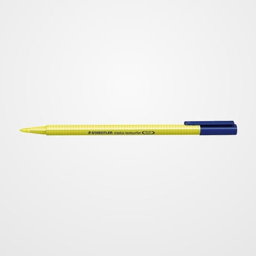 MARCADOR FLUOR STAEDTLER 362 TRIPLUS TEXTSURFER  AMARILLO