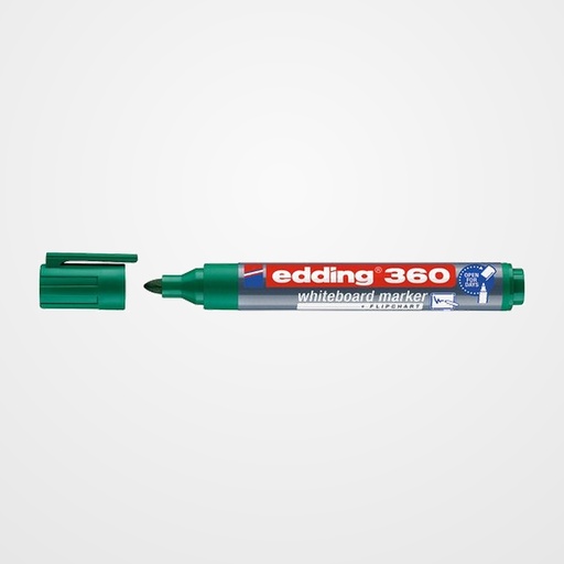 MARCADOR PIZARRA EDDING 360 CONICO VERDE