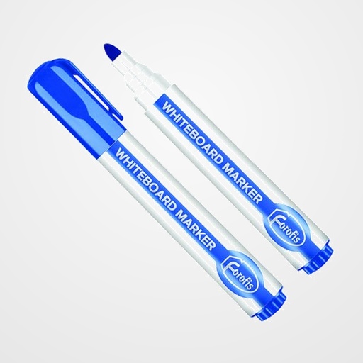 MARCADOR PIZARRA FOROFIS CONICO AZUL