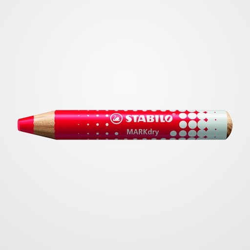 MARCADOR PIZARRA STABILO MARKDRY ROJO