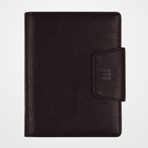 AGENDA ANUAL (2027) CATALAN FINOCAM OPEN NOVA ANILLAS CON CUBIERTA SINTETICA con BROCHE 500 117x181 S/V NEGRE